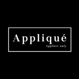 ~~Applique~~ Logo Black